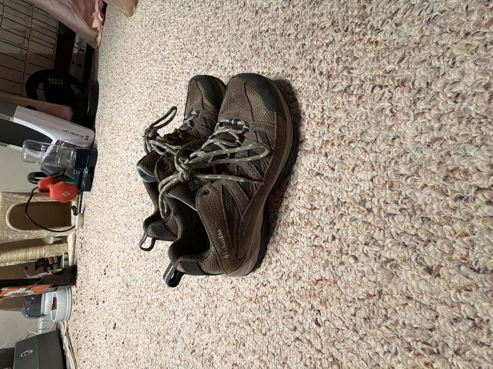 Columbia Women's Crestwood Waterproof Hiking Shoes Brown Size 7.5